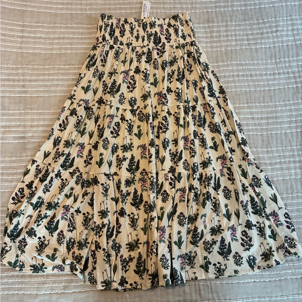 Kate Quinn floral maxi skirt